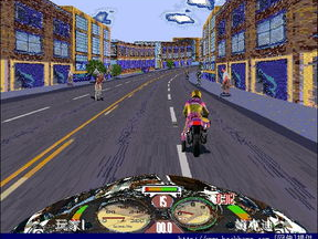 暴力摩托车单机游戏,暴力摩托极限挑战