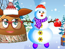 堆雪人游戏,冬日里的欢乐游戏体验